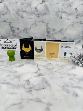 Lot of 4 Paco Rabanne Men Set,Invictus Victory Elixir-4x1.5ml,0.05oz-4pc-NEW